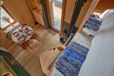 Tiny house with wood stove and private garden in Sprimont, High Fens
