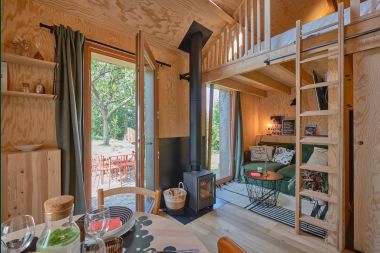 Tiny house with wood stove and private garden in Sprimont, High Fens