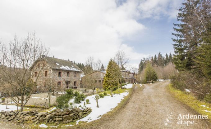 Turned-holiday-cottage sawmill to rent for explorer holidays in St Vith