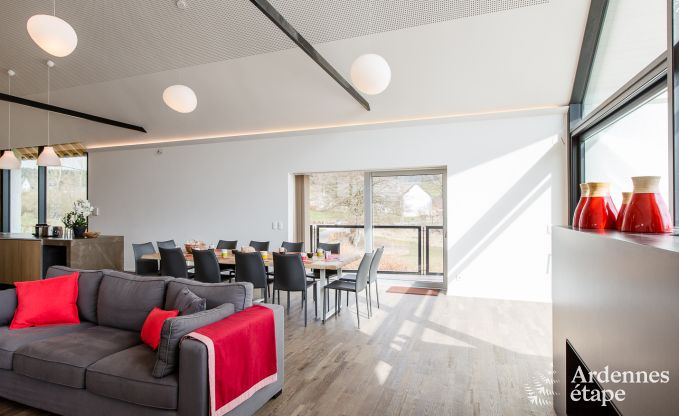 Luxury villa in St Vith for 14 persons in the Ardennes