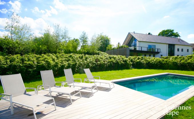 Luxury villa in St Vith for 14 persons in the Ardennes