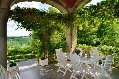 Luxury castle in the Ardennes for 28 people in Stavelot with sauna, jacuzzi, and playground