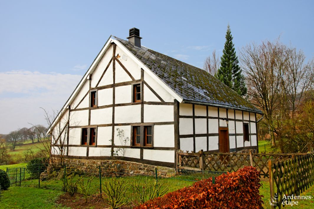 Half Timbered Holiday House For 6 Persons To Rent In Stavelot
