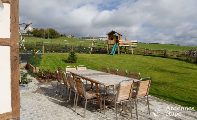Holiday cottage in Stavelot for 15 persons in the Ardennes