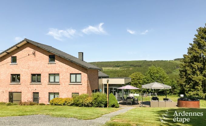 Luxury holiday home for 9 people in the Ardennes (Stavelot)