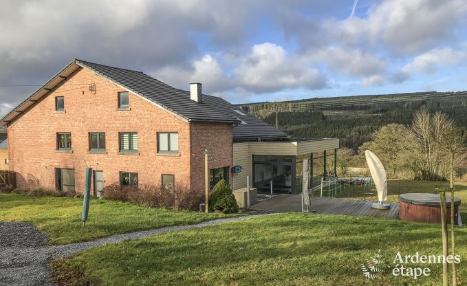 Luxury holiday home for 9 people in the Ardennes (Stavelot)