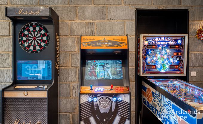 Chalet for 4 people in Stavelot with jacuzzi, wood stove and private terrace