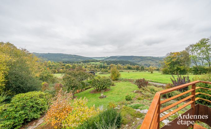 Chalet for 4 people in Stavelot with jacuzzi, wood stove and private terrace