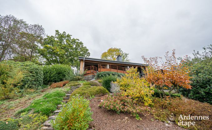 Chalet for 4 people in Stavelot with jacuzzi, wood stove and private terrace