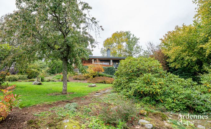 Chalet for 4 people in Stavelot with jacuzzi, wood stove and private terrace