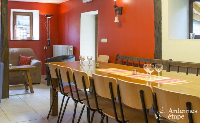 Holiday cottage in Stavelot for 15/18 persons in the Ardennes