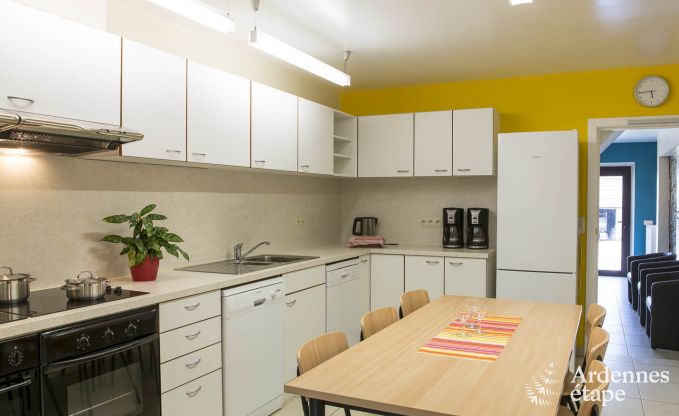 Holiday cottage in Stavelot for 15/18 persons in the Ardennes