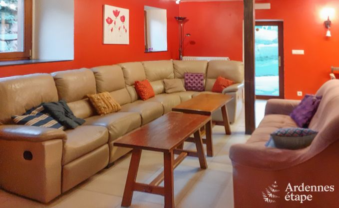 Holiday cottage in Stavelot for 15/18 persons in the Ardennes