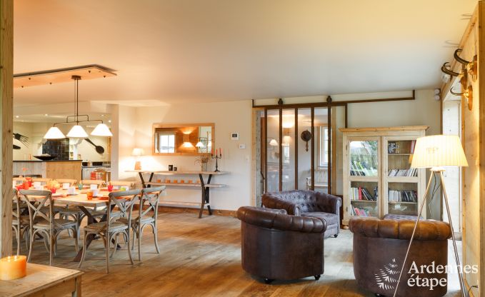 Holiday cottage in Stavelot for 15 persons in the Ardennes