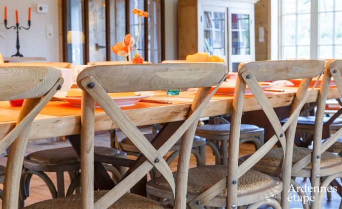 Holiday cottage in Stavelot for 15 persons in the Ardennes