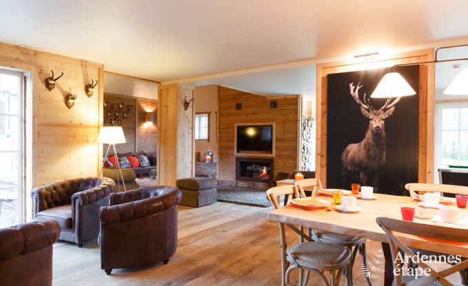 Holiday cottage in Stavelot for 15 persons in the Ardennes