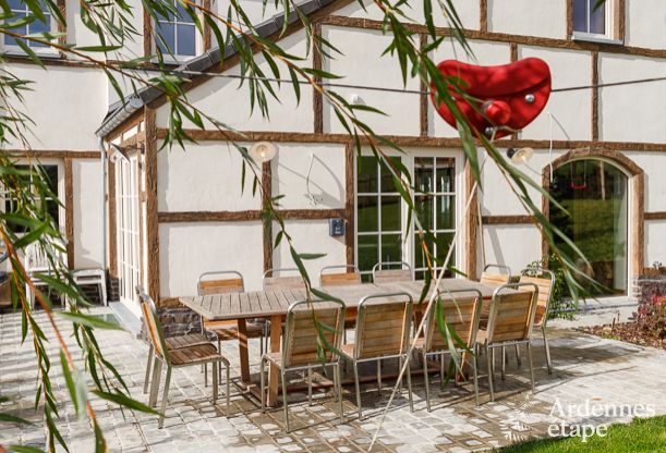 Holiday cottage in Stavelot for 15 persons in the Ardennes