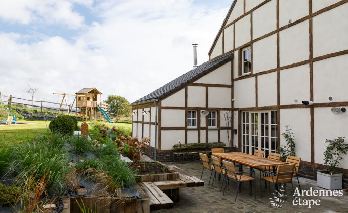 Holiday cottage in Stavelot for 15 persons in the Ardennes