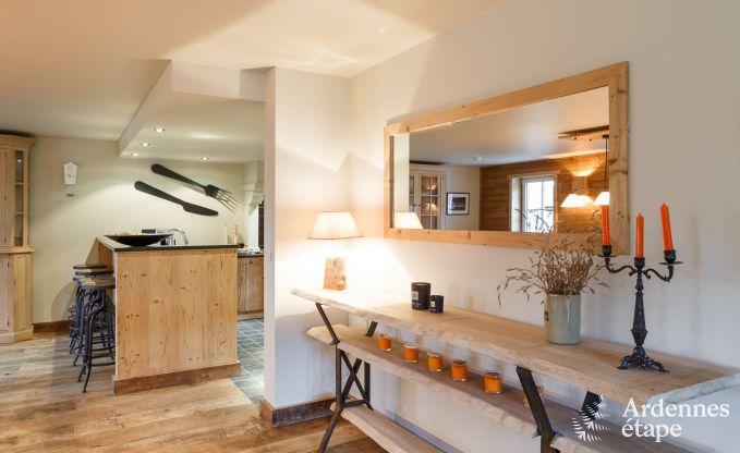 Holiday cottage in Stavelot for 15 persons in the Ardennes