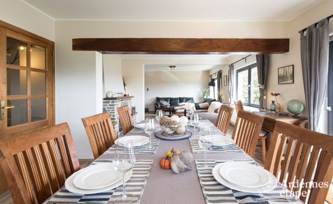 Holiday cottage in Stavelot for 8 persons in the Ardennes