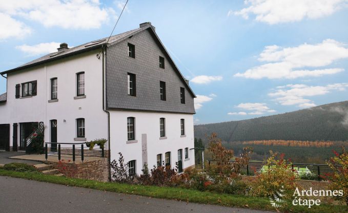 Holiday cottage in Stavelot for 9 persons in the Ardennes