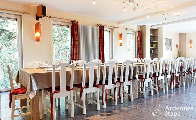 Luxury villa in Stavelot for 20 persons in the Ardennes