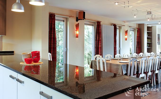 Luxury villa in Stavelot for 20 persons in the Ardennes
