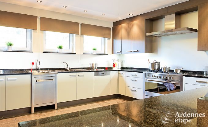 Luxury villa in Stavelot for 20 persons in the Ardennes