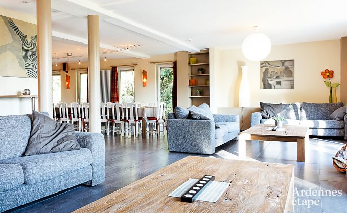 Luxury villa in Stavelot for 20 persons in the Ardennes