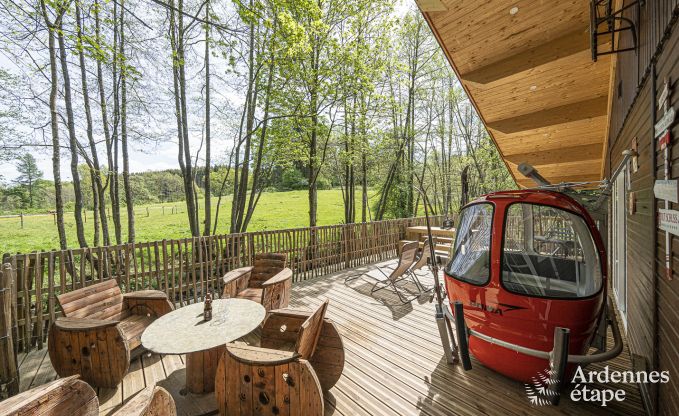 Splendid chalet by the river for 6 people in the Ardennes (Stoumont)