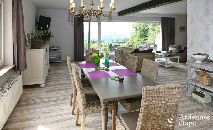 Holiday country house with superb view to rent in Stoumont