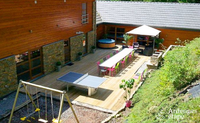 Luxurious holiday home for 24 persons to rent in Stoumont (Ardennes)