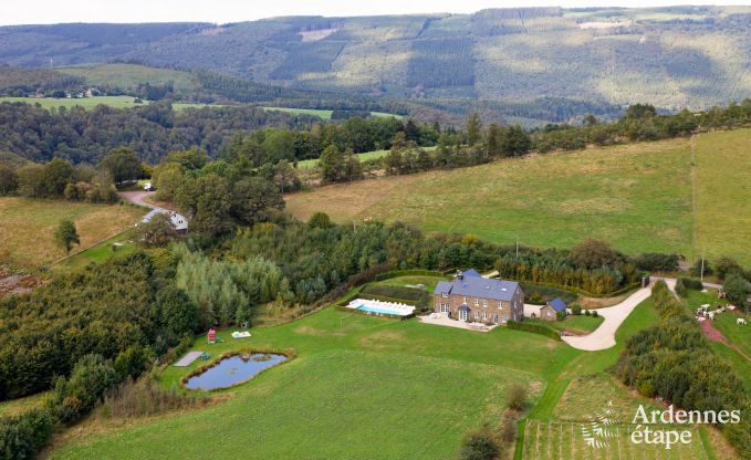 Luxury villa in Stoumont for 14 persons in the Ardennes