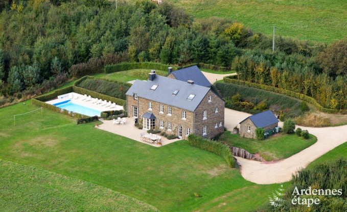 Luxury villa in Stoumont for 14 persons in the Ardennes
