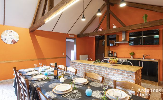 Holiday cottage in Stoumont for 12 persons in the Ardennes