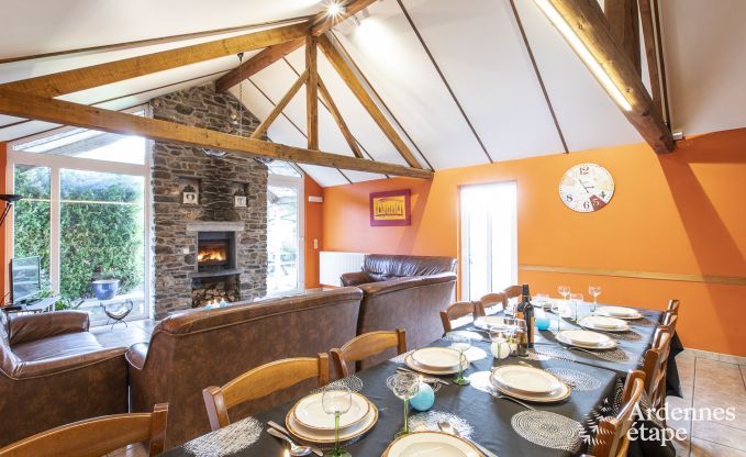 Holiday cottage in Stoumont for 12 persons in the Ardennes
