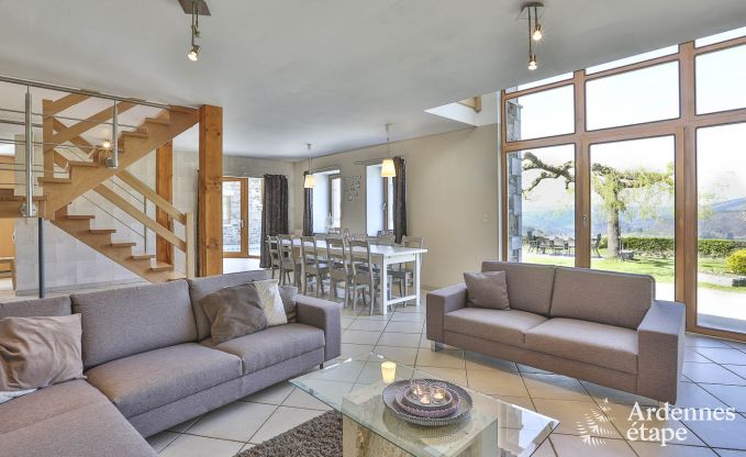 Holiday cottage in Stoumont for 8/9 persons in the Ardennes