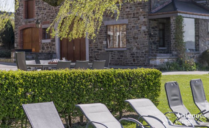 Holiday cottage in Stoumont for 8/9 persons in the Ardennes