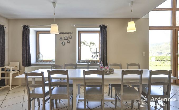 Holiday cottage in Stoumont for 8/9 persons in the Ardennes
