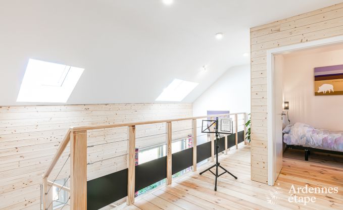 Rental house for 6 people in Stoumont, Ardennes, 3 bedrooms, private garden, terrace with barbecue, optimal comfort