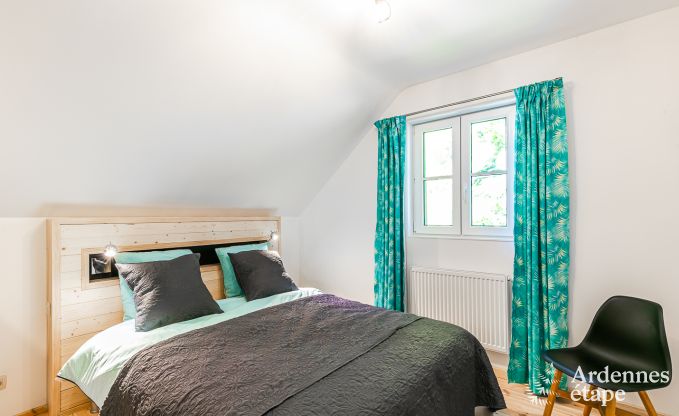 Rental house for 6 people in Stoumont, Ardennes, 3 bedrooms, private garden, terrace with barbecue, optimal comfort