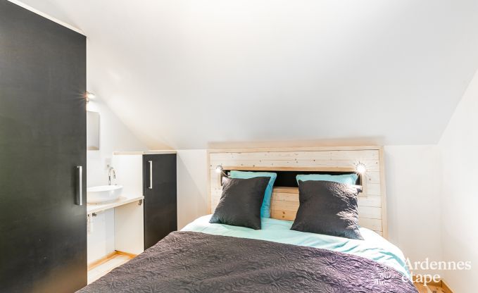 Rental house for 6 people in Stoumont, Ardennes, 3 bedrooms, private garden, terrace with barbecue, optimal comfort