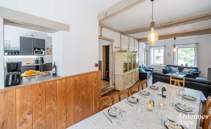Holiday cottage in Stoumont for 8 persons in the Ardennes