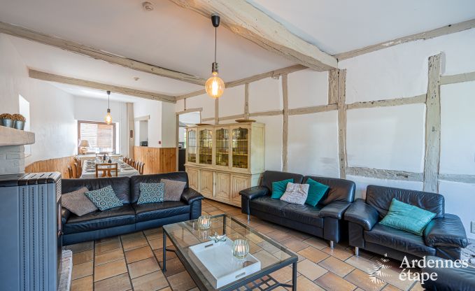 Holiday cottage in Stoumont for 8 persons in the Ardennes