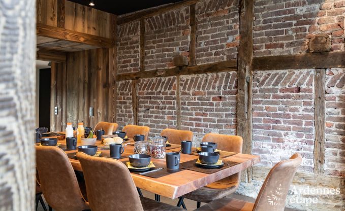 Holiday cottage in Stoumont for 14 persons in the Ardennes