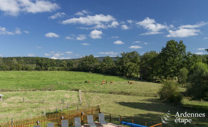 Holiday cottage in Stoumont for 9 persons in the Ardennes