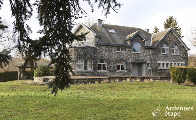 Luxury castle in Tenneville for 21 persons