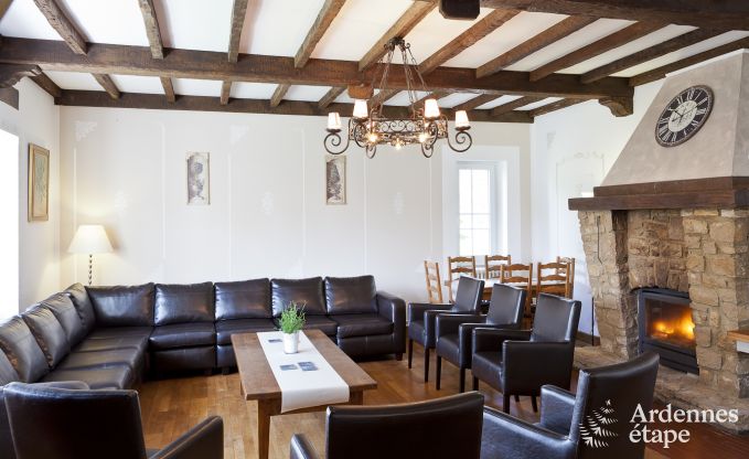 4-star renovated holiday château to rent for an elegant stay in Tintigny
