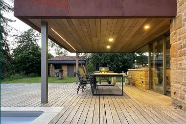 Luxury villa in Torgny for 10 persons in the Ardennes