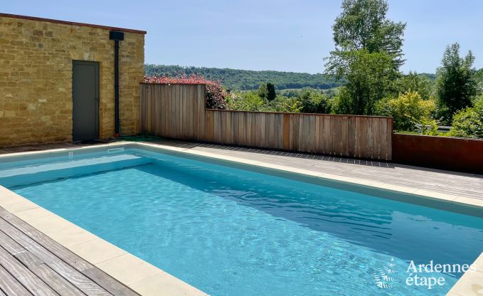 Luxury villa in Torgny for 10 persons in the Ardennes